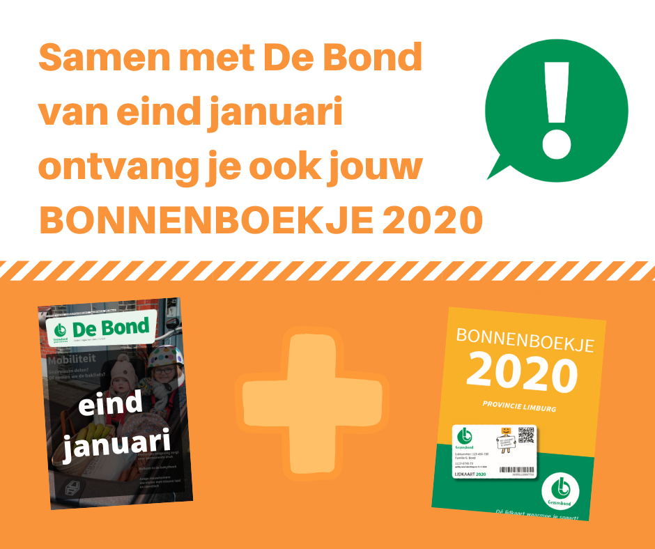 bonnenboekje gezinsbond 2020