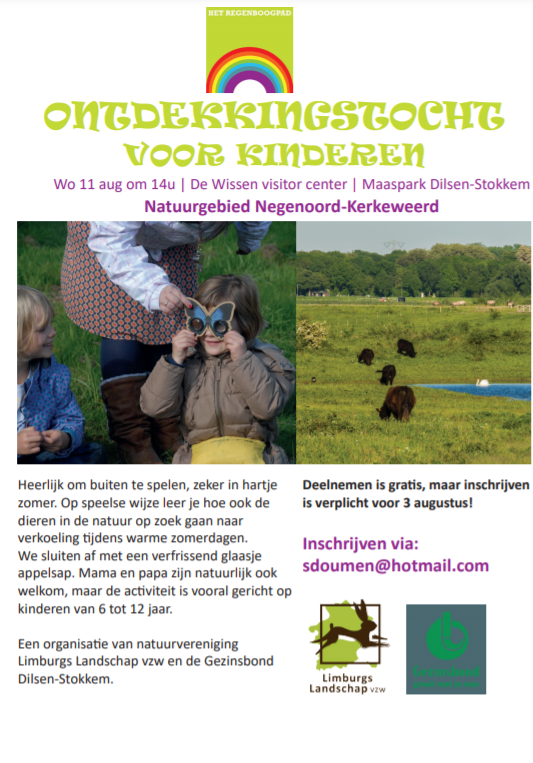 limburgs landschap gezinsbond dilsen-stokkem ontdekkingstocht kinderen negenoord
