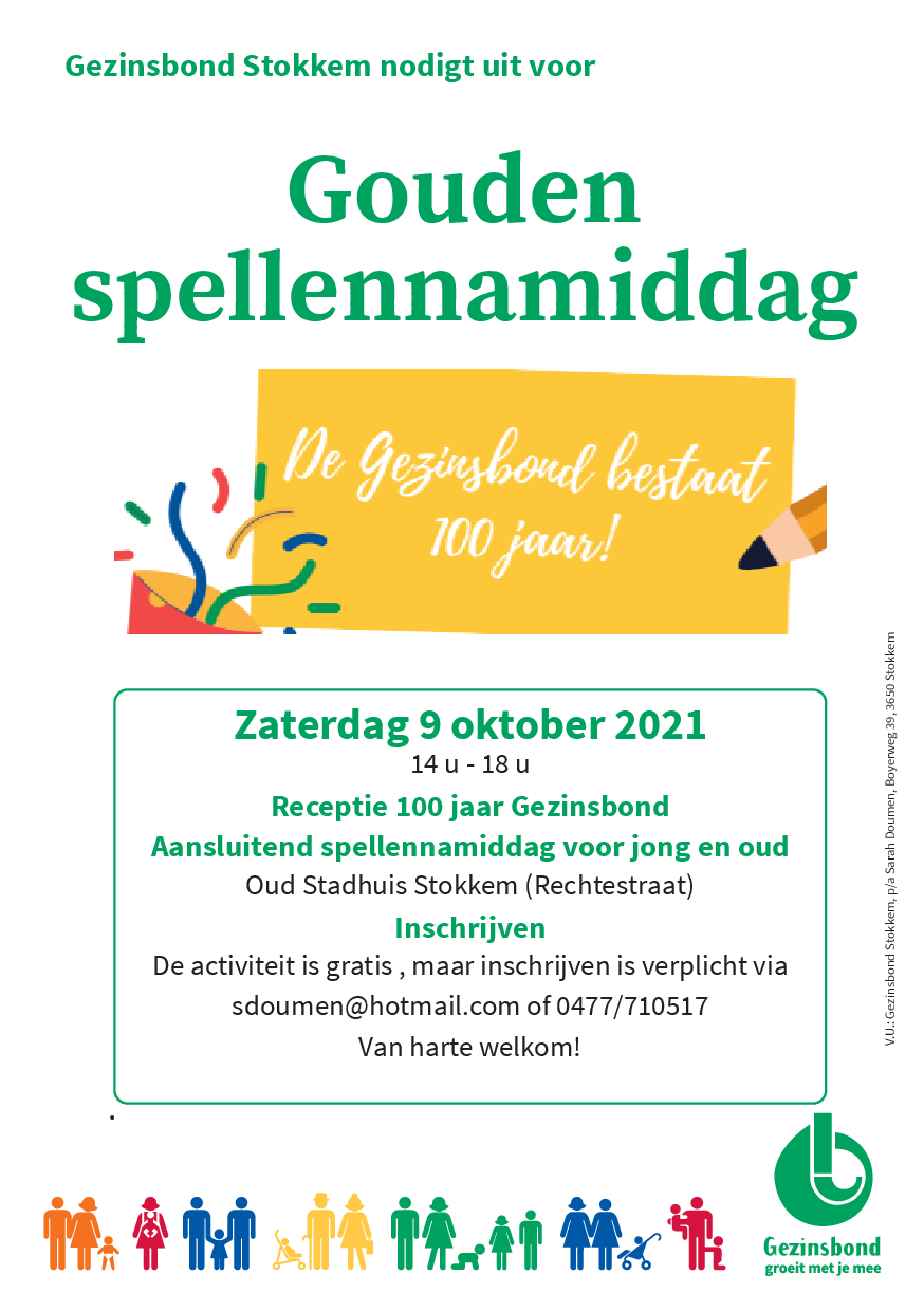 gouden spellennamiddag gezinsbond stokkem