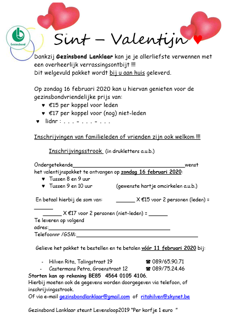 valentijn gezinsbond lanklaar 2020