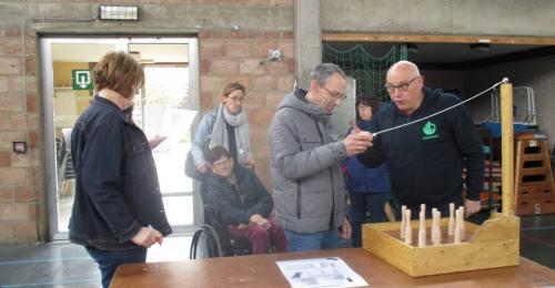 Sportnamiddag Gezinsbond Stokkem Oude volksspelen 13/4/2019