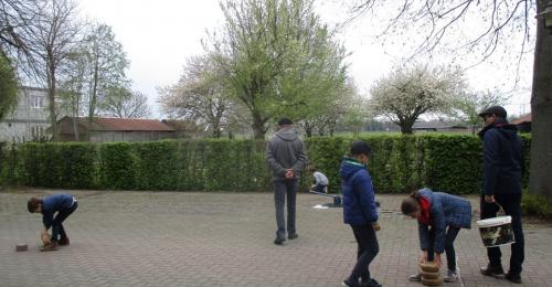 Sportnamiddag Gezinsbond Stokkem Oude volksspelen 13/4/2019