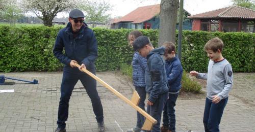 Sportnamiddag Gezinsbond Stokkem Oude volksspelen 13/4/2019