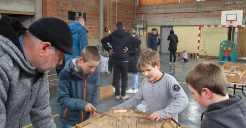 Sportnamiddag Gezinsbond Stokkem Oude volksspelen 13/4/2019