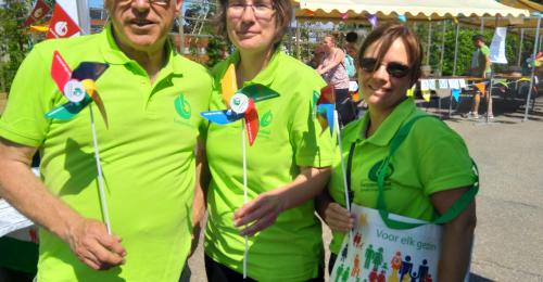 Gezinsbond Stokkem tijdens zomerfeest De Meander