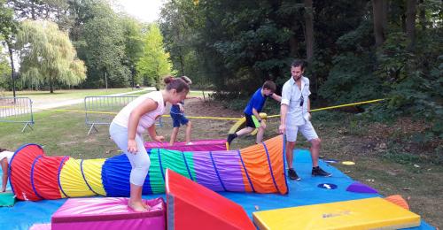 familiefitbeweegdorp gezinsbond parkfeesten dilsen-stokkem 2019